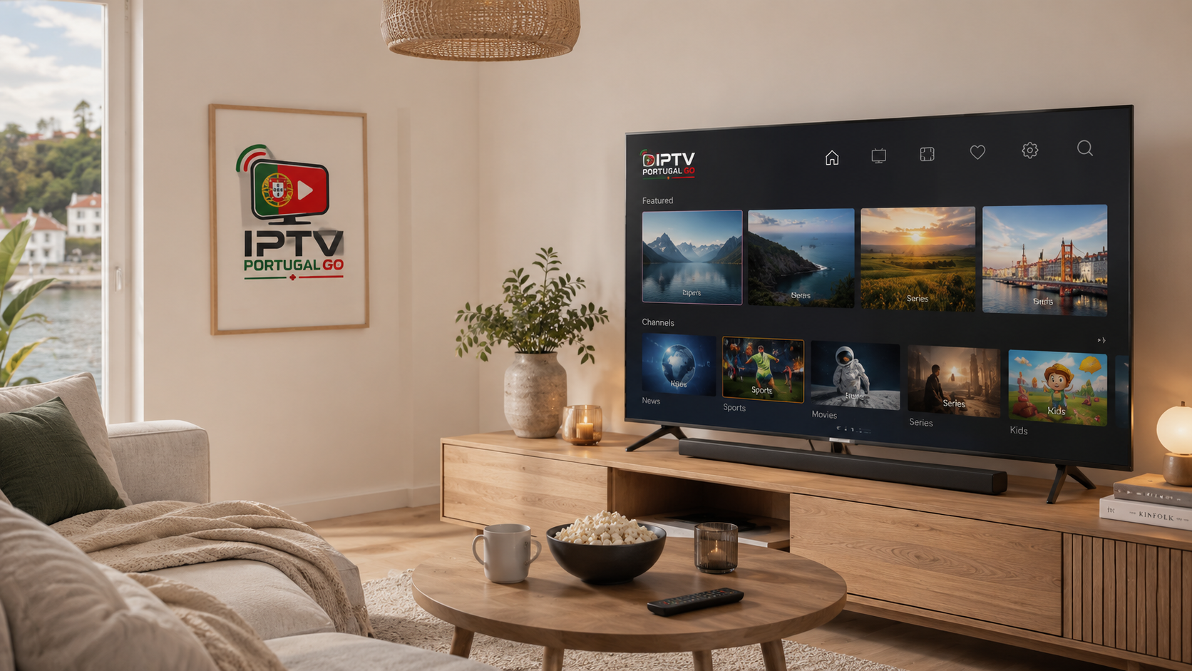 Guia de instalação simples do IPTV Portugal Go em Smart TV