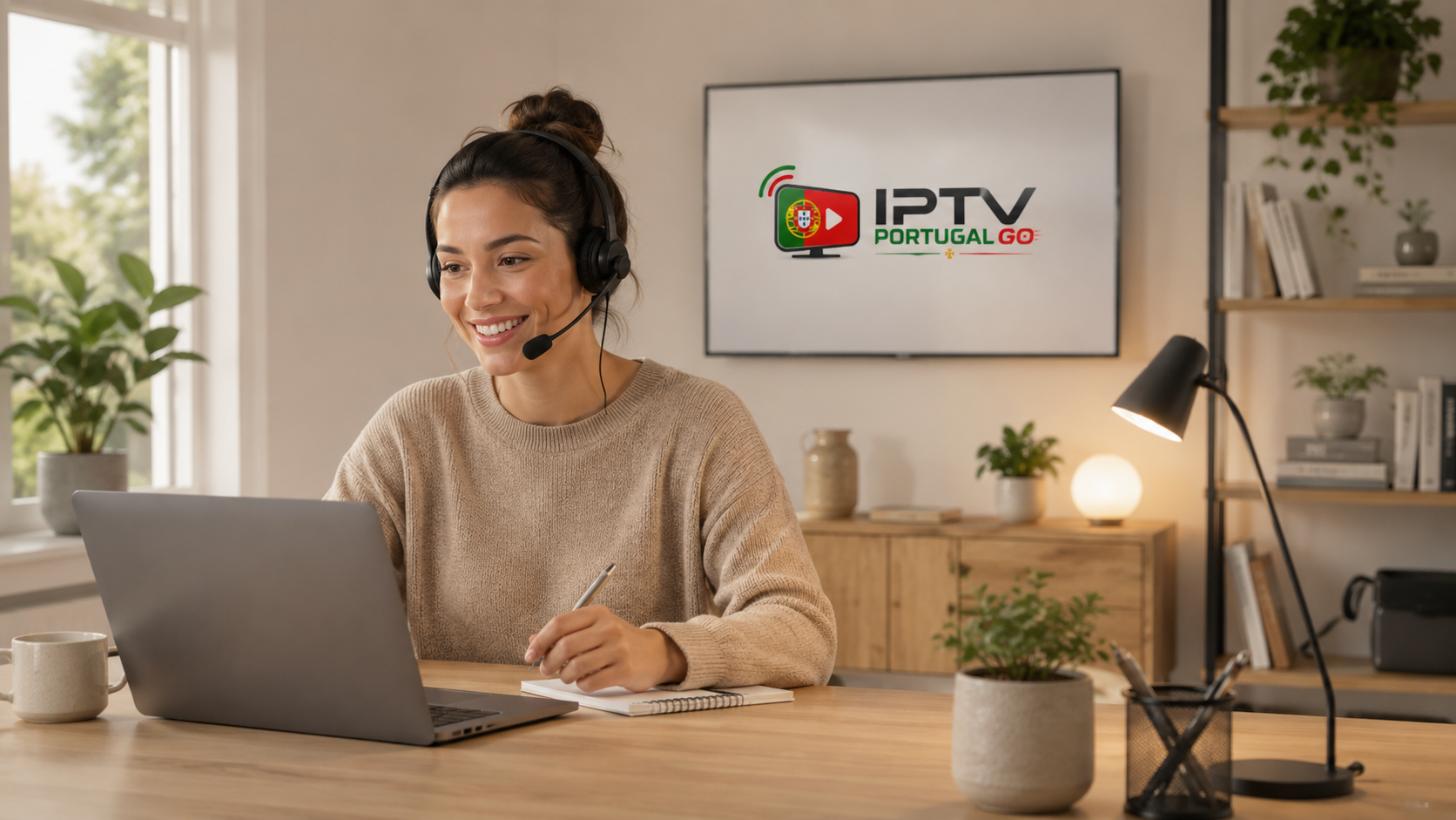 Serviço de apoio em português da IPTV Portugal Go